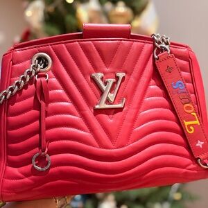 Louis Vuitton Vibrant Red wave Tote